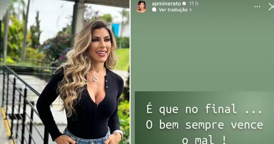 Ana Paula Minerato celebra após MP arquivar denúncia de racismo