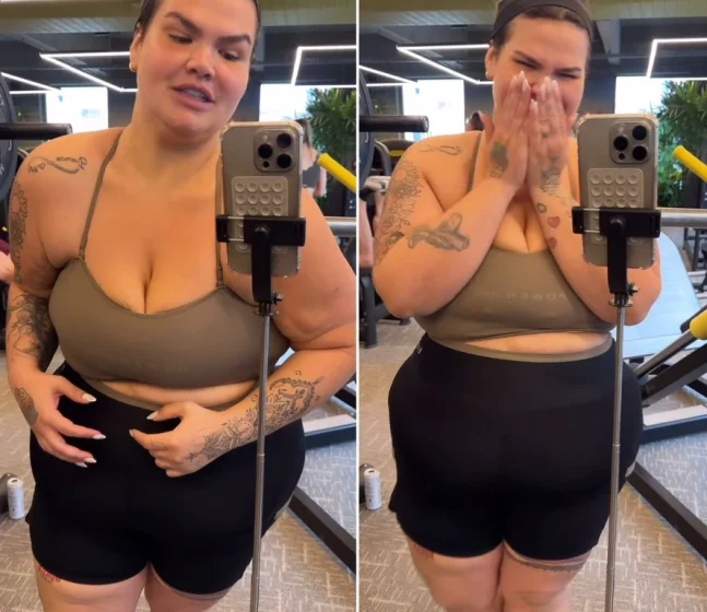 Famosos Thais Carla revela quantos quilos faltam perder para fazer cirurgia plástica