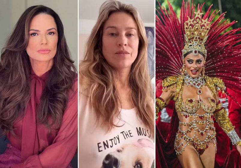 Luiza Brunet rebate Luana Piovani sobre crítica à fantasia de Juliana Paes