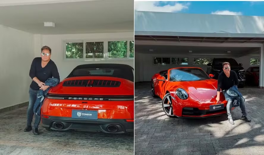 Leonardo surpreende Poliana Rocha com carro de luxo avaliado em R$ 1,3 milhão