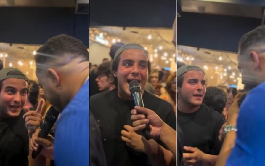 Filho de Ivete Sangalo solta a voz em bar e recebe comentários: ‘O garoto’