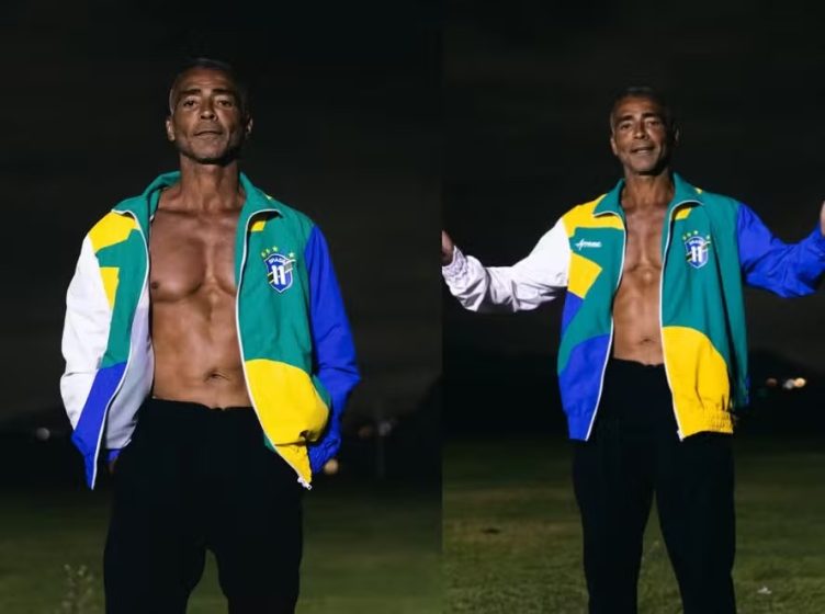 Romário surge com abdômen trincado e internautas brincam: ‘Sedução’