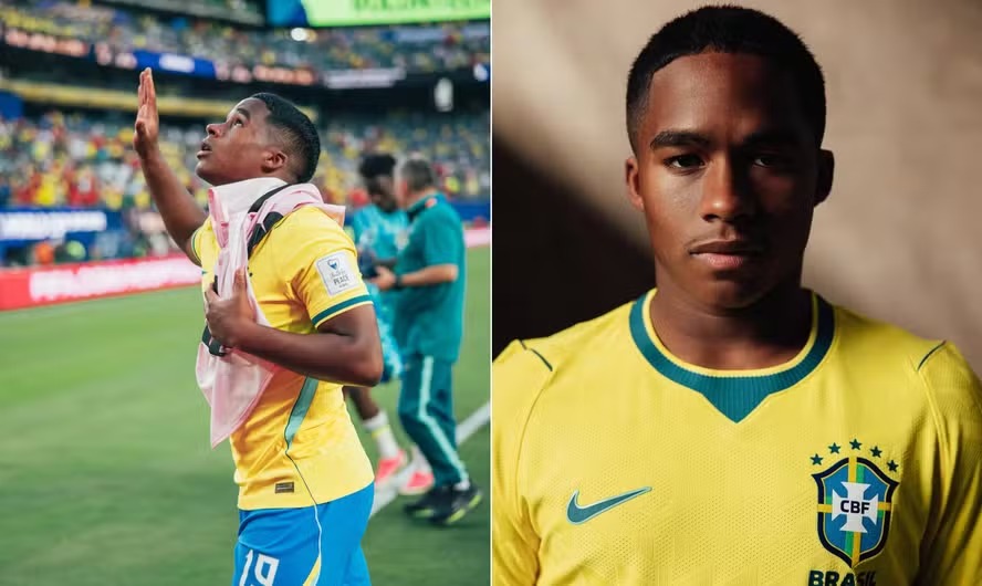 Cadê o Endrick? Famosos mandam apoio e fazem coro por escalação do jogador na Copa