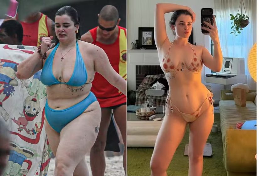 Barbie Ferreira, ex-‘Euphoria’, posa de biquíni após perder mais de 20 kg