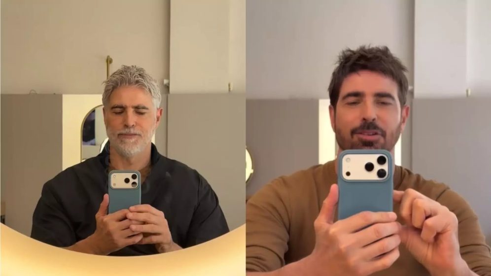 Reynaldo Gianecchini abandona visual grisalho em transformação radical para novo personagem