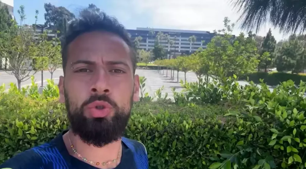 Após agredir namorada, Cartolouco só fugiu após ser reconhecido, diz testemunha