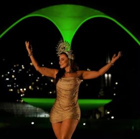 Paolla Oliveira retorna ao carnaval como rainha da Imperatriz